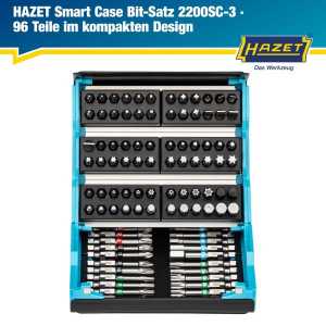 Trusa de scule 1/4" 96buc HAZ 2200SC-3 - 2