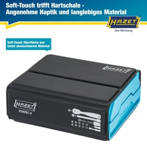 Trusa de scule 1/4" 50buc HAZ 2200SC-2 - 4