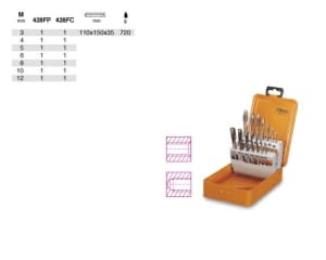 Инструменти за резбоване index BE428/C14
