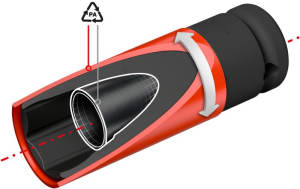 Socket Hexagonal 1/2" 21 mm HAZ 903SLG-21 - 6