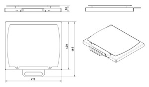 Placa de aliniere a rotilor VIS-AK015 - 1