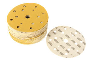 Sandpaper disc P280 150mm for orbital sander; for rotary grinder 100 pcs