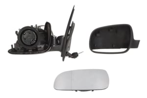 Oglinda Completa Stanga Volkswagen LUPO I (6X1, 6E1) din 1998 - 2005, Auto, Reglaj mecanic