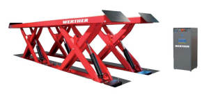 Elevatoare si cricuri de capacitate mare index WERTHER TRUCK100GL