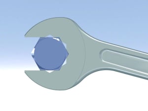 Combination wrench 12mm 12-angle AAEQ1212 - 2