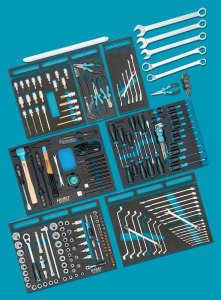 Set of tools HAZ 0-2500-163/214