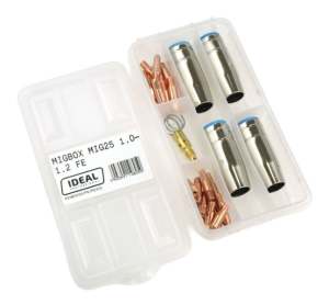 TIG/MIG nozzle index MIGBOX25/FE/MIX02