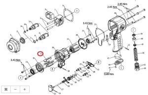 Rezervni dijelovi za pneumatski alat index CP8940173841