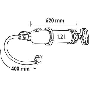 Dozator ulei manual 1,5l VIGOR V4368 - 1