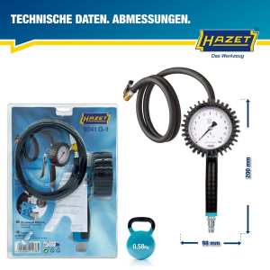 umflator de anvelope echivalenta 8bar HAZ 9041G-1 - 9