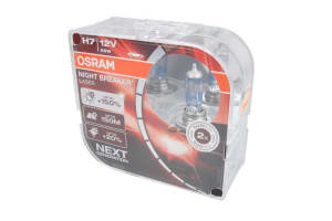 Žárovka H7, 12V, 55W, PX26D Night Breaker Laser, 2 ks, 64210 NL-HCB