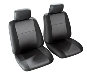 Potahy na přední sedadla Morillon, materiál: polyester, barva: černá