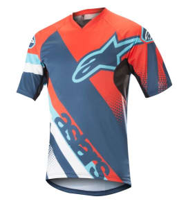 biciklistička košulja ALPINESTARS RACER boja narančasti/plava