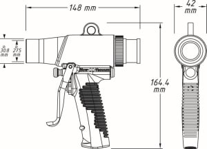 Pistol de aer - 12