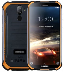 Telefón index TEL DOOGEE S40 BLACK