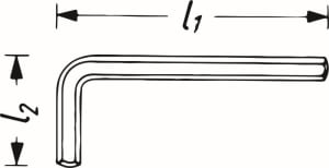 Inbus ključ - 1