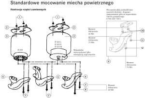 Miech zawieszenia pneumatycznego