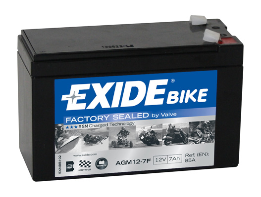 EXIDE startovací baterie  (B00DY56W64, AGM12-7F, 4923, AGM12-7F, YT7B, AGM12-7F)