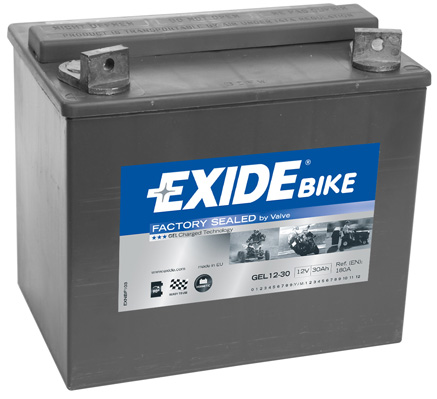 EXIDE startovací baterie  (GEL12-30, 0030, GEL12-30, U1, EPEX005, GEL12-30)