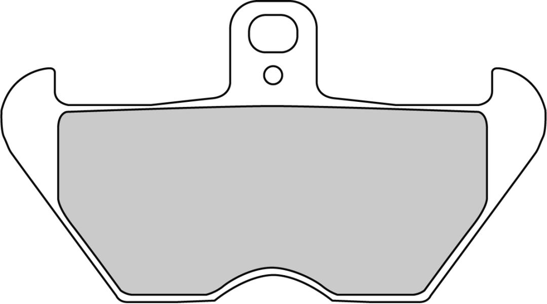 FERODO sada brzdových destiček, kotoučová brzda BMW K 1200RS, 1200LT, 1100LT 92-01, K1 1000 89-93, R 1150GS, 850C (CLAS.), 1100GS, 850C (AVANT.), 1100RS, 1200C AVANTGARDE, 1100R, 1100RT, 1200C 94-03 (2P273NS, 34112314512, 34112314996, 34112331173, 3411233