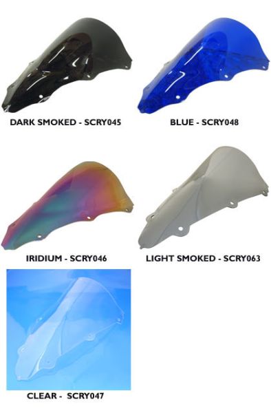 BIKE IT motorcycle windshield YAMAHA YZF-R1 1000 04-06