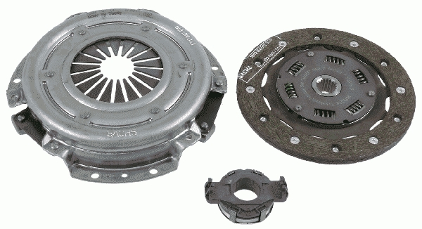 Set kvačila 180mm za vozilo CITROEN AX, BX, C15, SAXO, XSARA, ZX