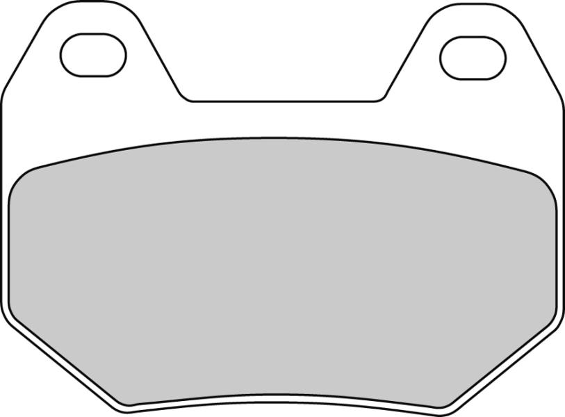 FERODO sada brzdových destiček, kotoučová brzda BMW K 1200 LT 99-06, R 1200 CL 03-04 (FDB2102, MCB713LF, 34212333337, 34217657492, 34217680375)