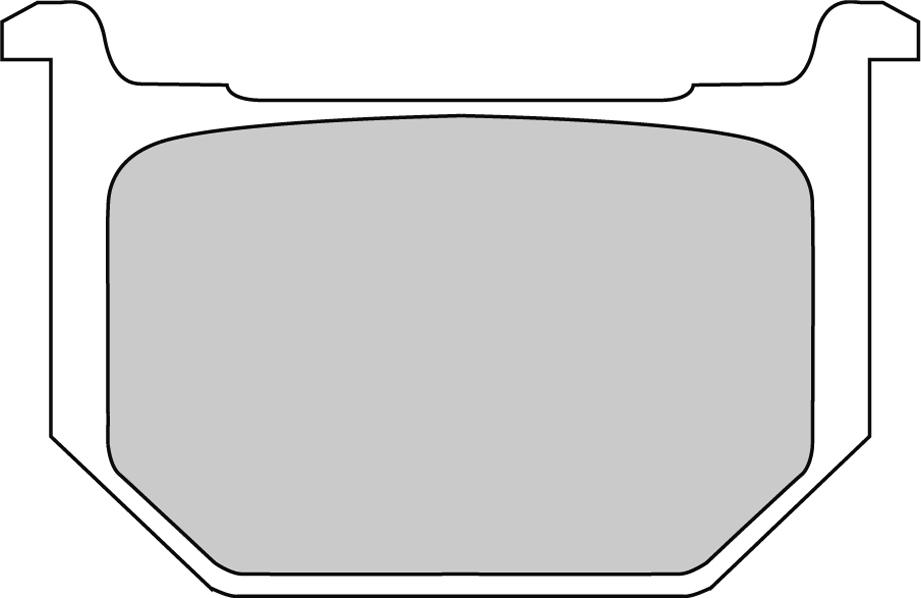 FERODO sada brzdových destiček, kotoučová brzda SUZUKI GN 250 83-97 (FDB218ST, MTFD046G1054, PAD230041)