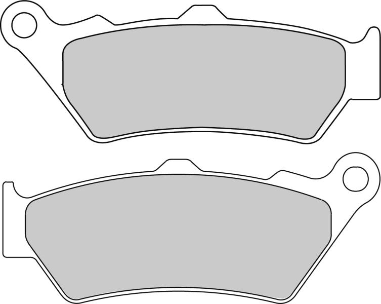 FERODO sada brzdových destiček, kotoučová brzda APRILIA ETV 1000 (CAPO NORD) 01-05, MOTO 650 95-99, PEGASO 650 (TRAIL), 650, 650IE (GARDA), 600, 650IE, 650IE (TUSCANY TIBET RAID) 90-10, RS 125 (REPLICA) 98-99, BMW C1 200, 125 00-04, F 650GS, 650ST, 650CS