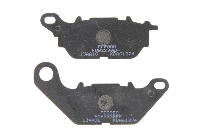 FERODO sada brzdových destiček, kotoučová brzda YAMAHA YBR 125 07-16 (FDB2238AG, MCB812LC)