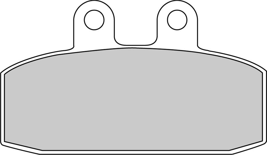 FERODO sada brzdových destiček, kotoučová brzda APRILIA ATLANTIC 500 02-04, ETX 350, 125 85-00, LEONARDO 300, 250 99-06, RX 125 86-92, RED 125 89, SCARABEO 125, 125 GT, 200GT (PIAGGIO ENG.), 200 (ROTAX ENG.), 125 GT (ROTAX ENG.), 200GT (ROTAX ENG.), 150GT