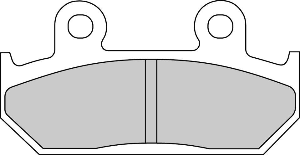 FERODO sada brzdových destiček, kotoučová brzda HONDA CBR 600 F 91-94 (B004230W90, 07HO21SC, 2P216NS, FDB2113ST, MCB562SRQ)