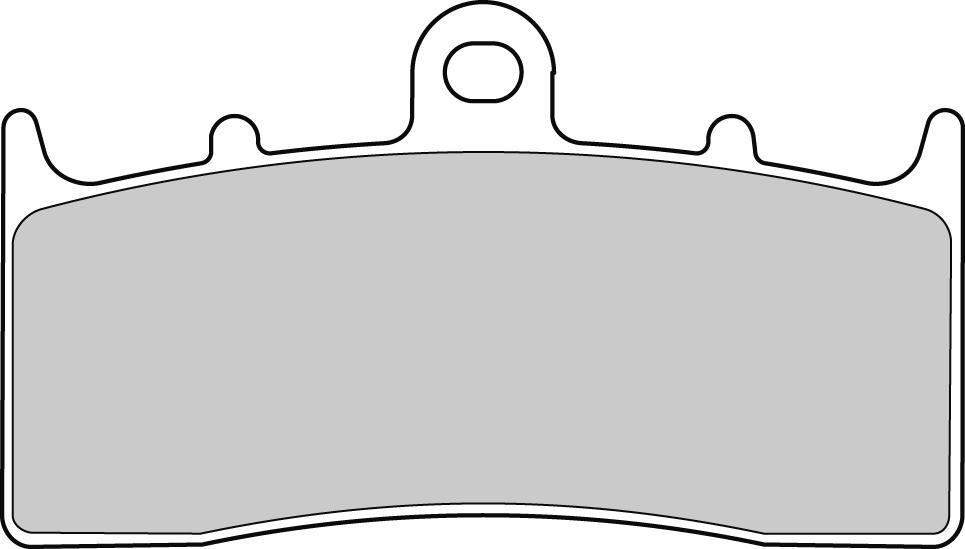 FERODO sada brzdových destiček, kotoučová brzda BMW K 1300 R 09-16, R 1200 GS (ADVENTURE), RT, GS 04-13 (07GR62SC, 07KA26SA, 2P328ST, 34 11 8 395 858, 34117655898, 34117658386, 34117690169, 34117690170)