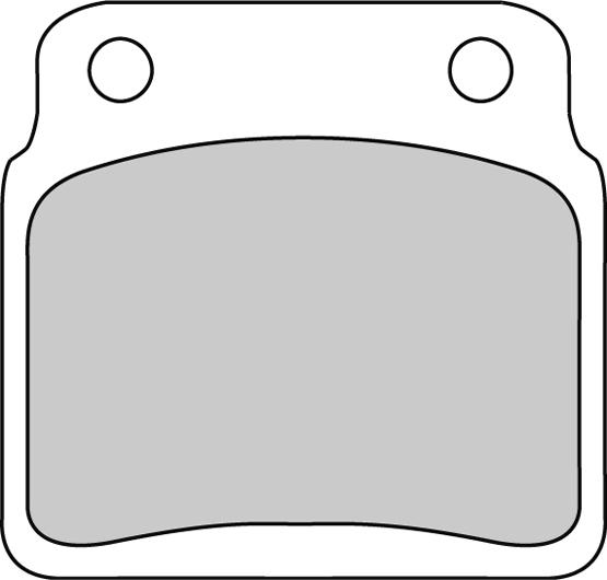 FERODO sada brzdových destiček, kotoučová brzda SUZUKI LT-Z 400 (QUADSPORT) 03-12 (FDB2016, 69100 01810, 69100 07810)