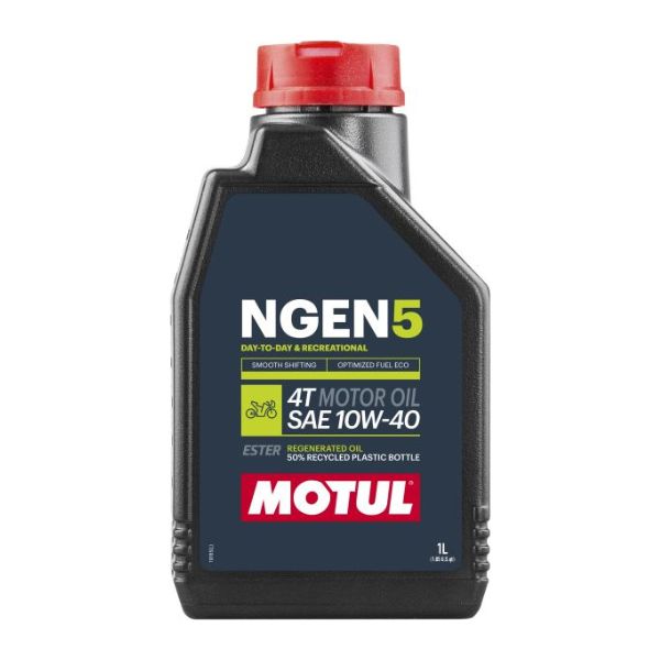 Олива моторна NGEN 5 4T 10W-40 1л NGEN 5 10W-40 4T 12X1L MOTUL (111829) Motul фото 3