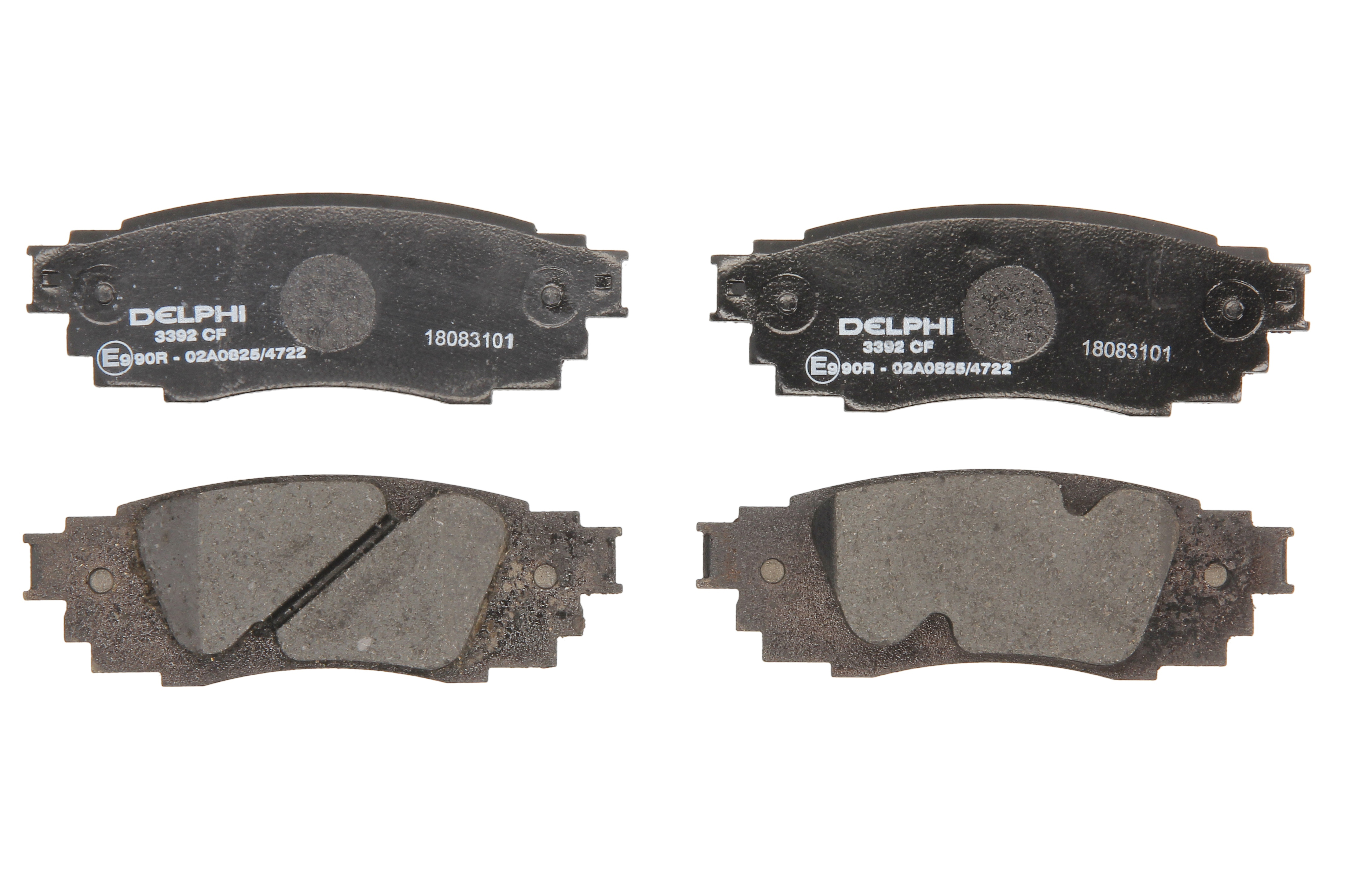 Комплект гальмівних колодок задн , LEXUS ES, RX, UX, TOYOTA C-HR, CAMRY, COROLLA CROSS, PRIUS, RAV 4 V, YARIS CROSS 1.2-3.5H 10.15-