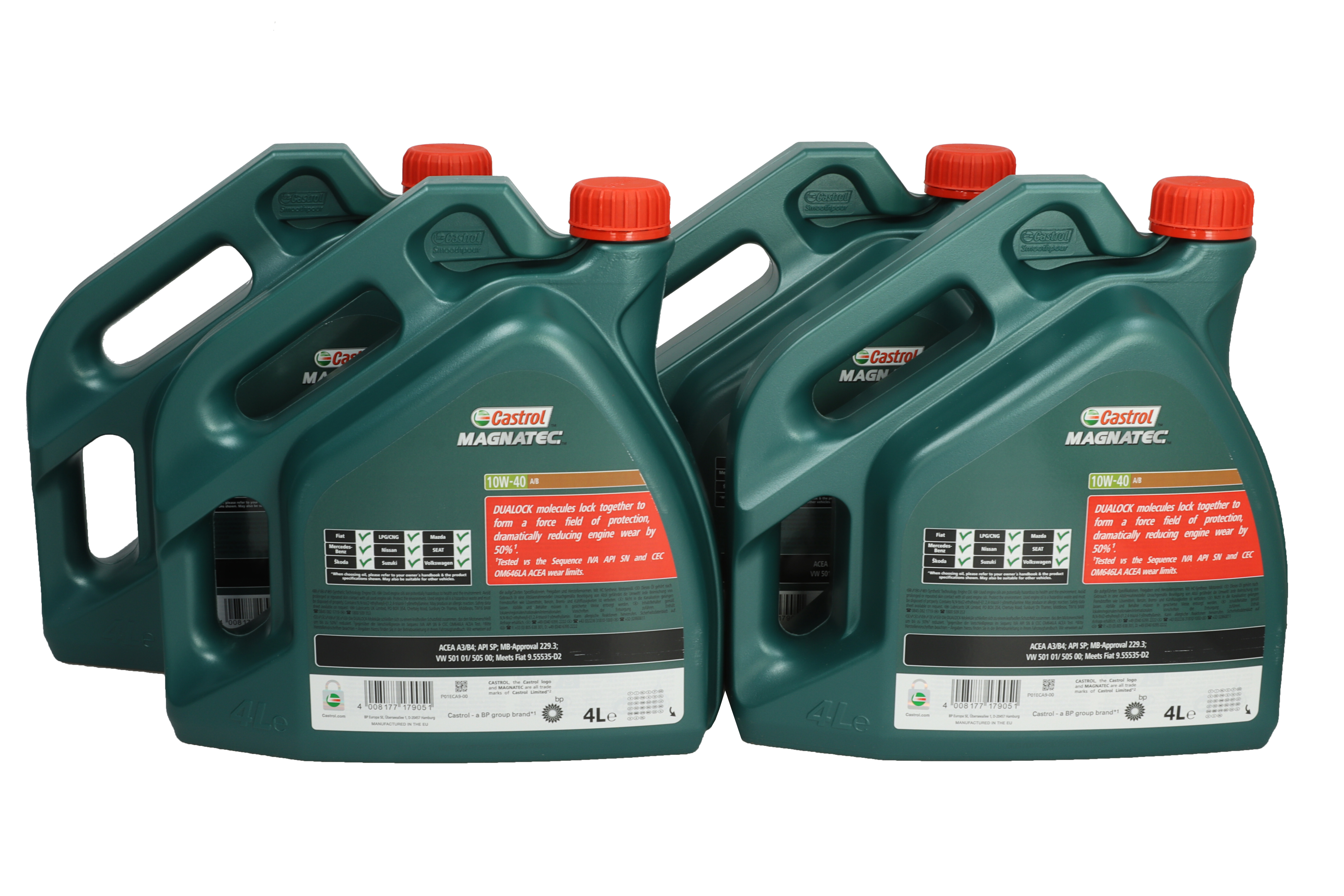 Моторна олива MAGNATEC (5L) 10W40 ,API SP, FIAT 9.55535 D2, MB 226.5, MB 229.3, VW 501.01, VW 505.00 фото 7