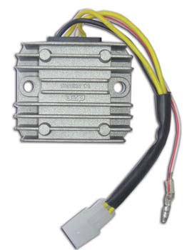Levně DZE regulátor generátoru KAWASAKI KZ 400, 750, 200, 650, 300 76-82 (21066-029, 21066-1013)