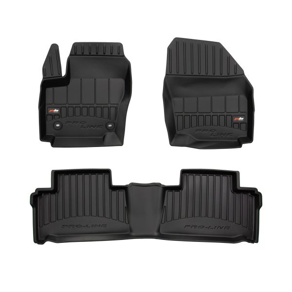 Set Covorase Auto Si Tavita Portbagaj FORD GALAXY II (WA6) din 2006-2015, Cauciuc, Protectie Porbagaj, 4x Stickere auto cu FORD