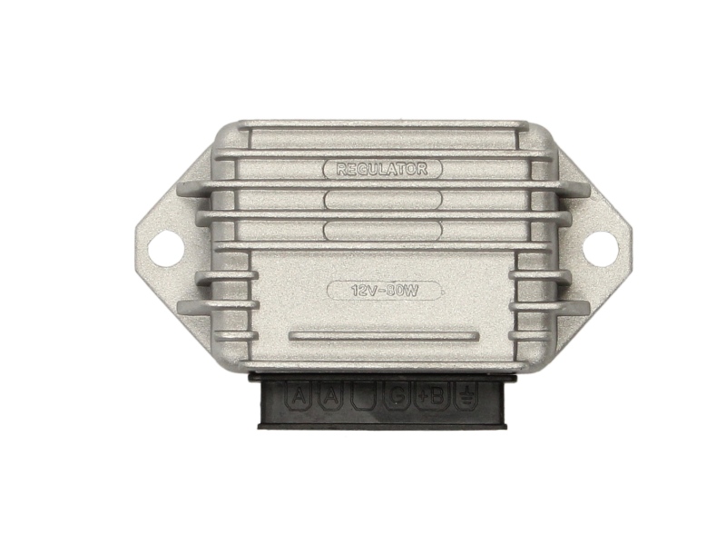 Regulator de voltaj (12V) se potrivește: GILERA EASY MOVING, STALKER, STORM, TYPHOON; PIAGGIO/VESPA APE, ET2, ET4, FL2, FREE 1, FREE FL, NRG, NRG MC2, NTT, PK, PX, QUARTZ 1 50/80/125 1981-2018