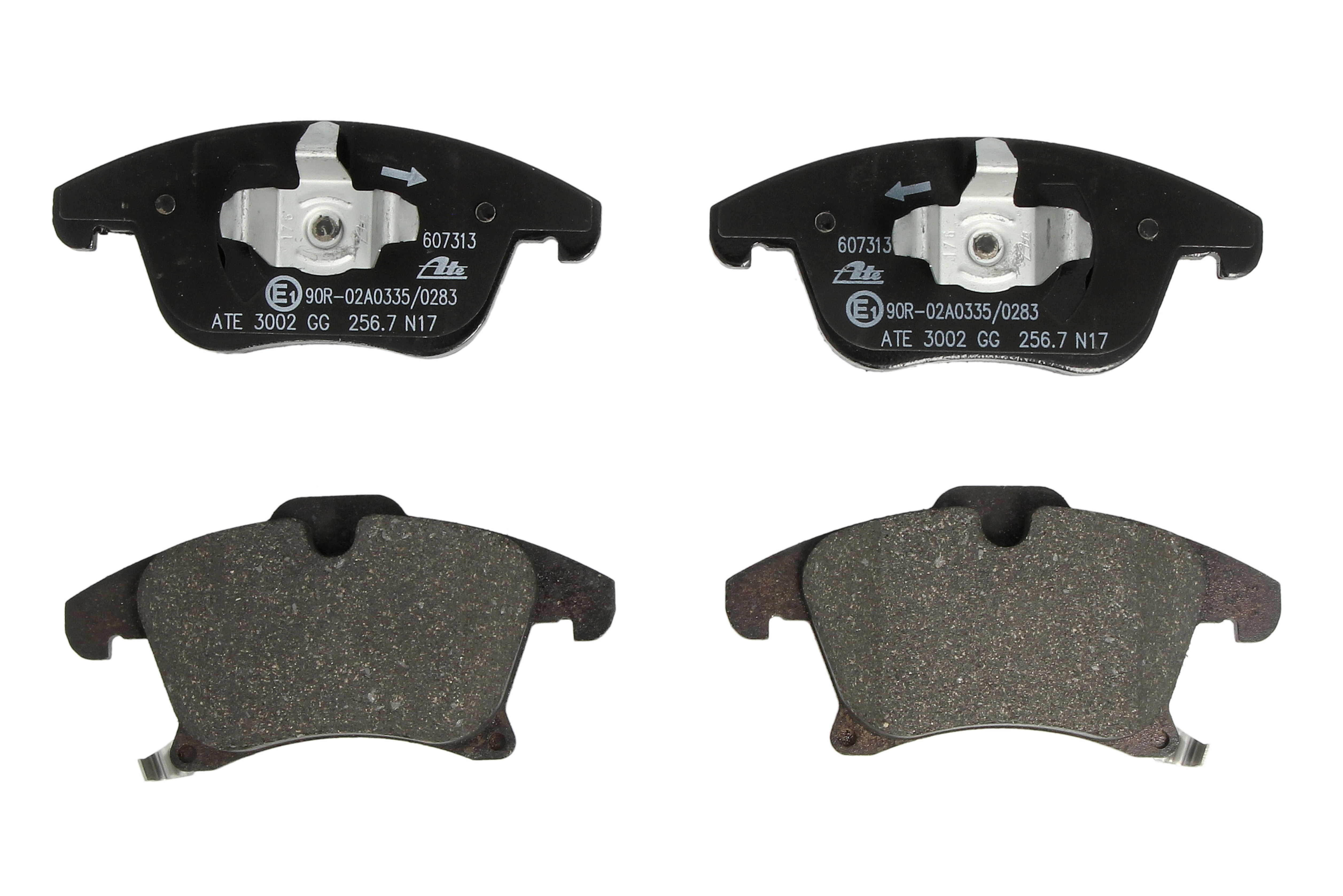 Комплект гальмівних колодок передн , FORD GALAXY III, GALAXY MK III, MONDEO V, S-MAX, FORD USA FUSION 1.0-2.5H 09.12-04.23