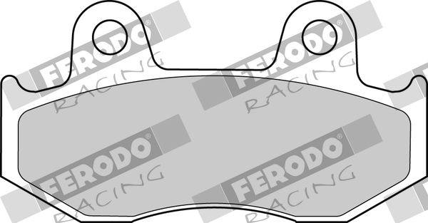 FERODO sada brzdových destiček, kotoučová brzda HONDA DYLAN 125 01-06, LEAD 100 00-08, NES 150, 125 00-06, PS 125I, 150I 06-13, SH 125, 150, 125I, 150I 00-08