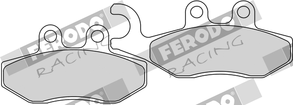 FERODO sada brzdových destiček, kotoučová brzda APRILIA SR 50AC (MOTARD), 125 (MAX 4T), 125 (MOTARD 4T), 300 (MAX) 11-15, SPORTCITY 125 (ONE), 50 2T, 50 4T 08-13, GILERA NEXUS 250 SP 07, RUNNER 50 VX 06-07, PIAGGIO/VESPA BEVERLY 125GT, 300IE (TOURER), 250