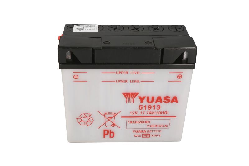 YUASA startovací baterie BMW K 1600GT, 1200LT, 1200S, 1200GT, 1100LT (SP. ED.), 1600GTL, 75RT, 1100LT, 1200RS, 1100RS, 1100LT HIGHLINE, 1300GT, 75, 1300R, 1200R 90-17, R 850GS, 850R, 1200C (WYSOKA KIEROWNICA), 1200C AVANTGARDE (WYSOKA KIEROWNICA), 1100R, 