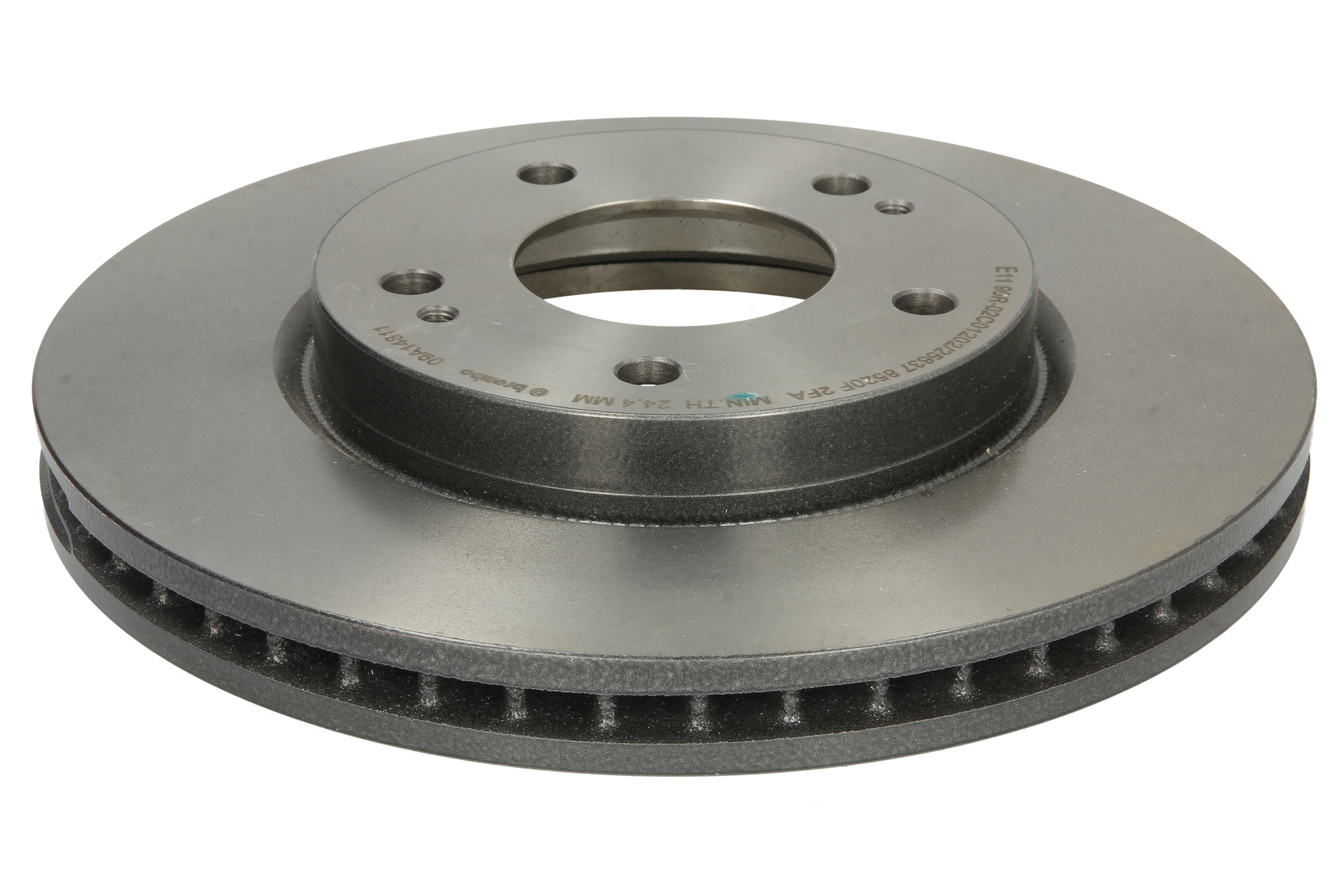 Диск гальмівний MITSUBISHI GALANT IX ЛІФТБЕК (DJ_, ED_, EF_) 2.4 2003.10- BREMBO (09.A148.11) BREMBO фото 3