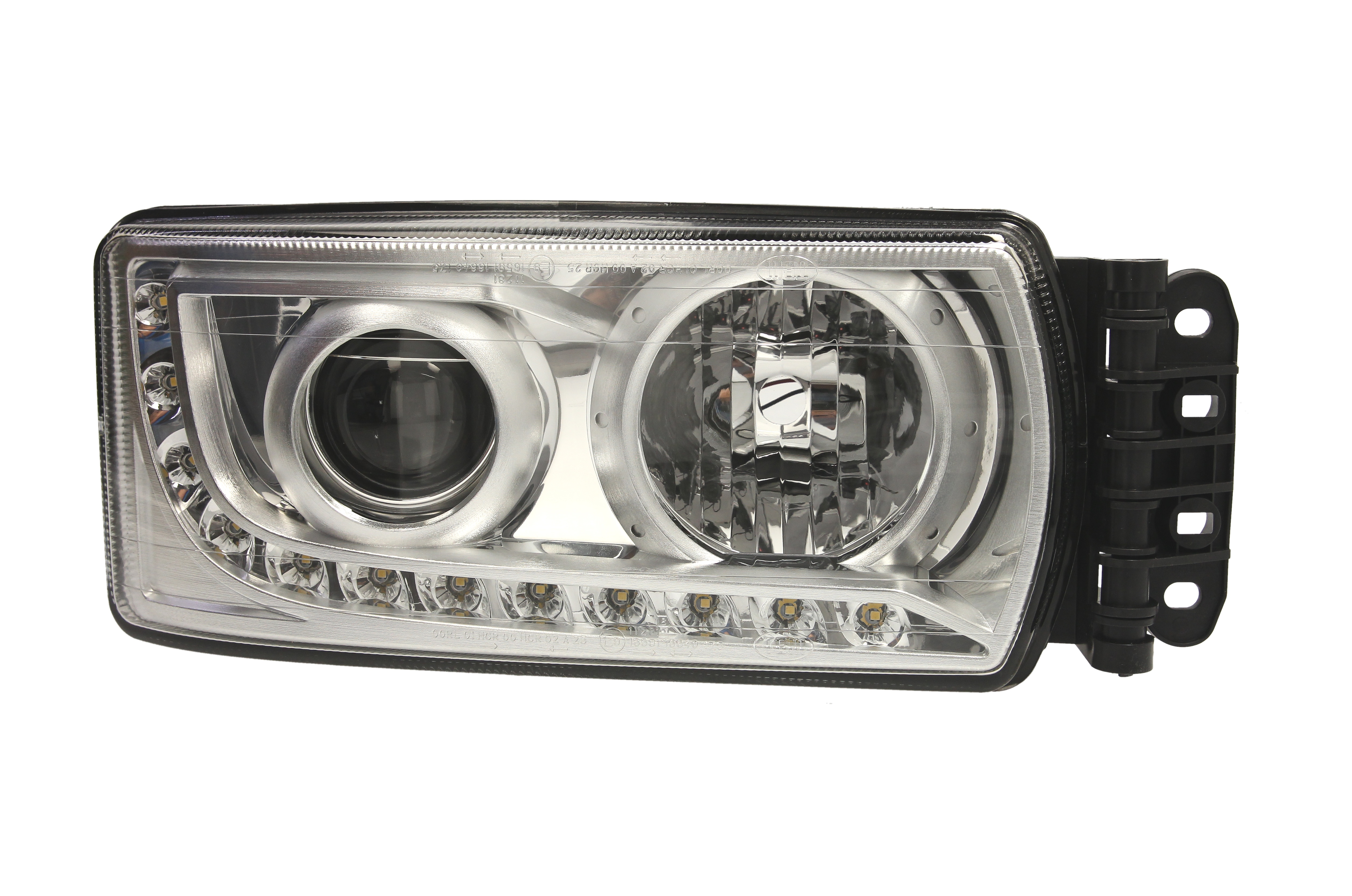 Фара прав (12LED*1WATT/H7, електричн, без мотора, без контролера LED) IVECO EUROCARGO IV, EUROCARGO V, STRALIS I, STRALIS II 02.02-