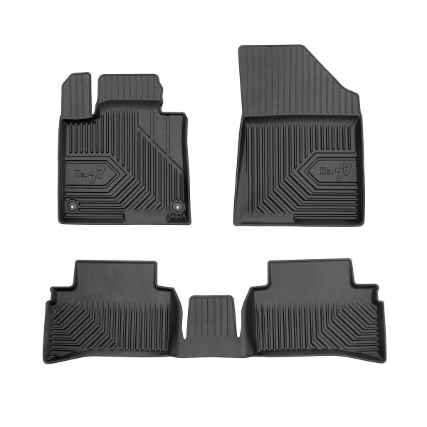 Set Covorase Auto Si Tavita Portbagaj KIA SPORTAGE V (NQ5) din 2021-2024, Cauciuc, Protectie Porbagaj, 4x Stickere auto cu KIA