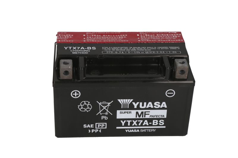 YUASA startovací baterie APRILIA MXV 450 09-10, MOJITO 125 (CUSTOM) 04-07, RXV 450, 550 05-15, SL 750 ABS (SHIVER), ABS GT (SHIVER), (SHIVER GT), (SHIVER) 07-16, SR 125 (RACING) 99-02, SXV 450, 550 05-15, BETA ALP 350 (4.0) 04-09, M4 350 04-09, DAELIM NS
