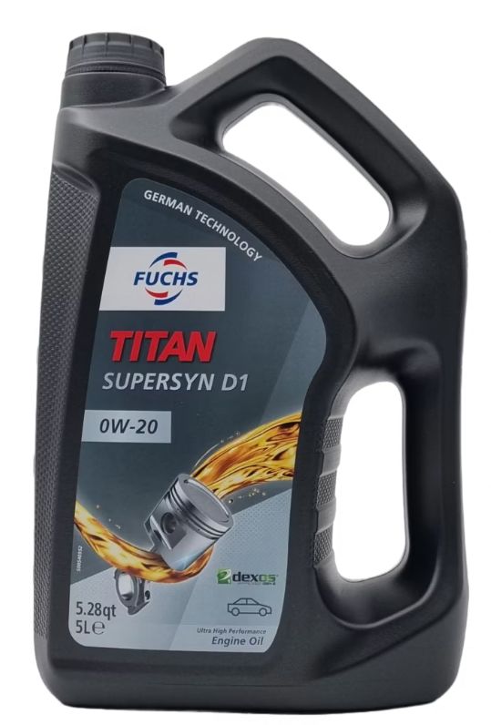 Моторна олива TITAN (5L) 0W20 ((EN) SUPERSYN) , DEXOS1 GEN3