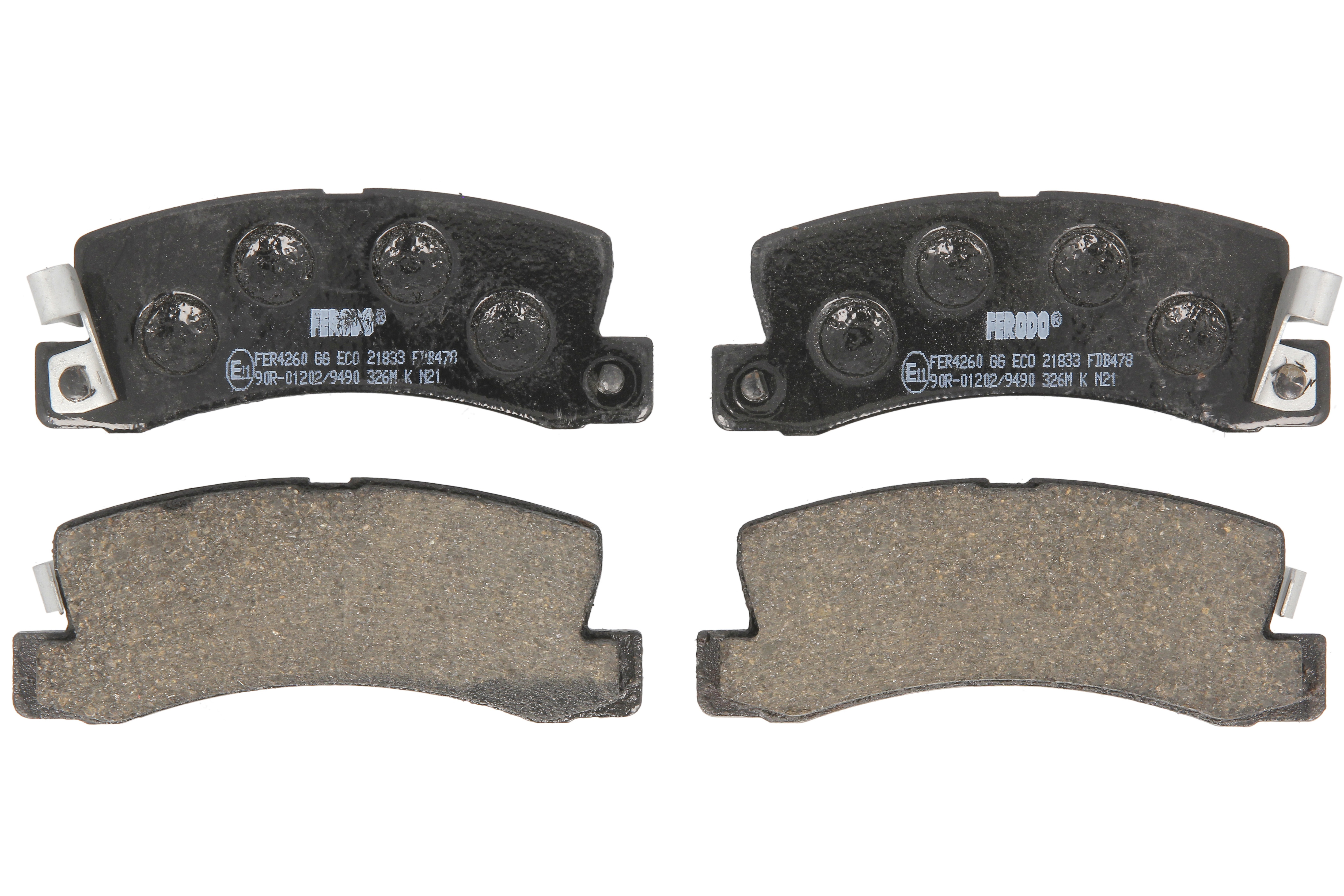 Колодки гальмівні дискові LEXUS RX (_U3_) 3.5 2003.02-2008.12 FERODO (FDB478) Ferodo фото 3